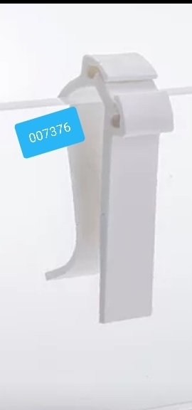 מעמד לכרטיס/תפס שני מצבים לבן 1/10