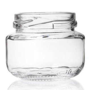 צנצנת 68 מ"ל מכסה 48  ללא מכסה(מכסה 48 בנפרד) ( חריג15 )