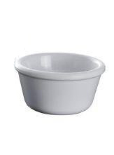 רמקין חלק 3 ס"ל מלמין לבן - 5.5 ס"מ