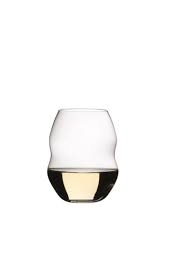 כוס יין קריסטל ללא רגל גלי RIEDEL SWIRL 38CL