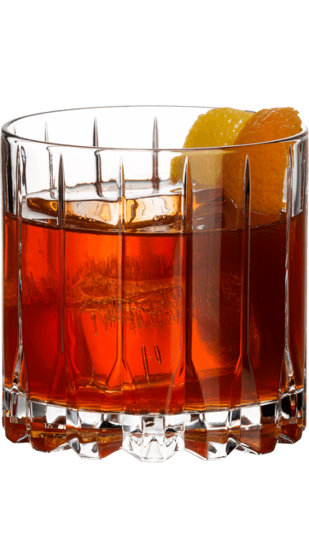 כוס וויסקי לאו בול  פסים קריסטל רטרו Riedel 28CL