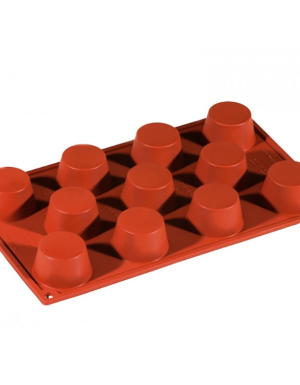 תבנית סיליקון מיני מאפינס 11 שקעים FR020 תואם SF022 PAVONI