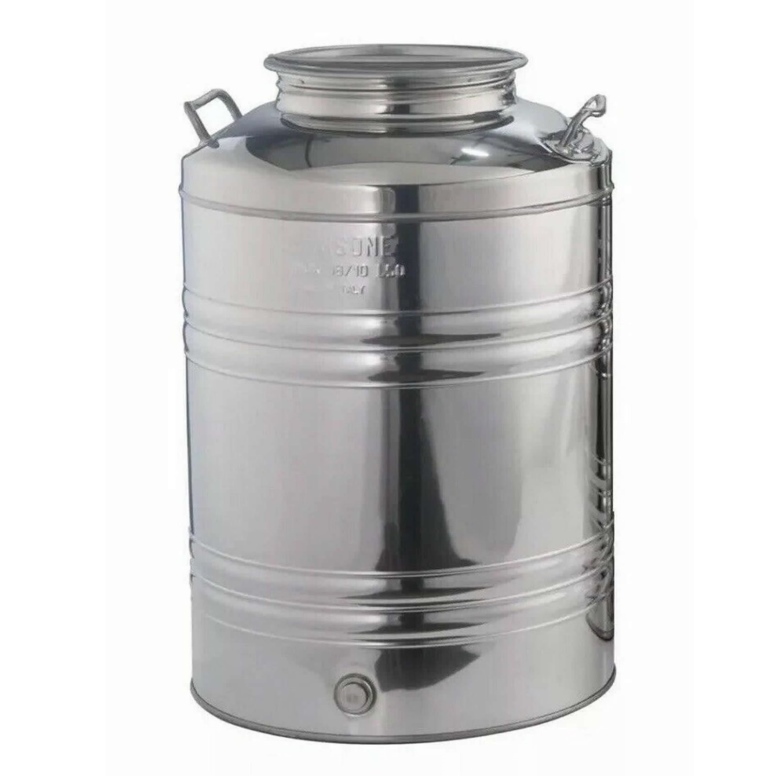 מיכל נירוסטה 50 ליטר(ללא ברז) MINOX