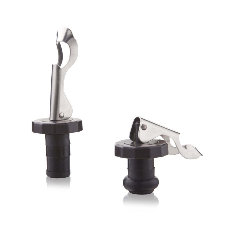 סט 2 פקק מתקפל ואוטם  VACUVIN