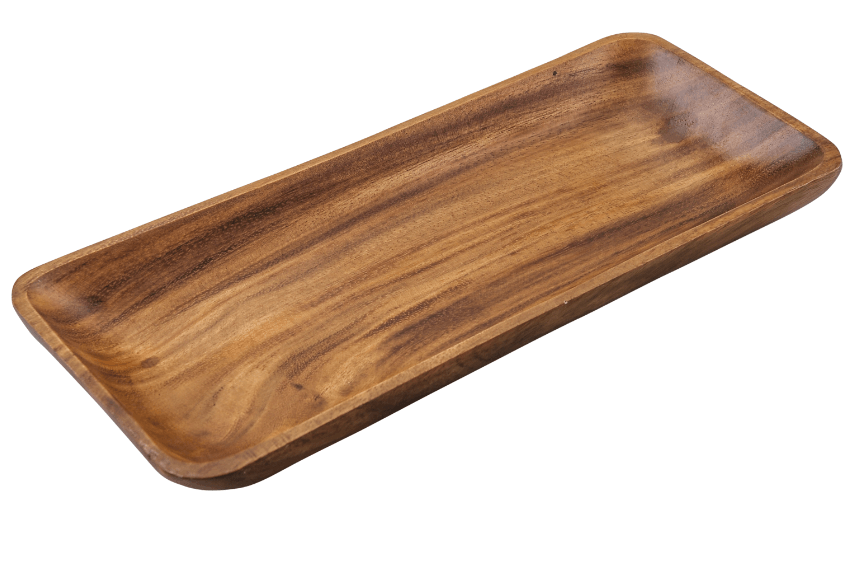 מגש הגשה/פלטה 36/15 ס"מ עץ מלבני פיליפיני