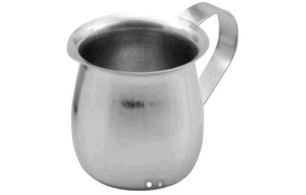 כד נירוסטה לחלב 8 OZ