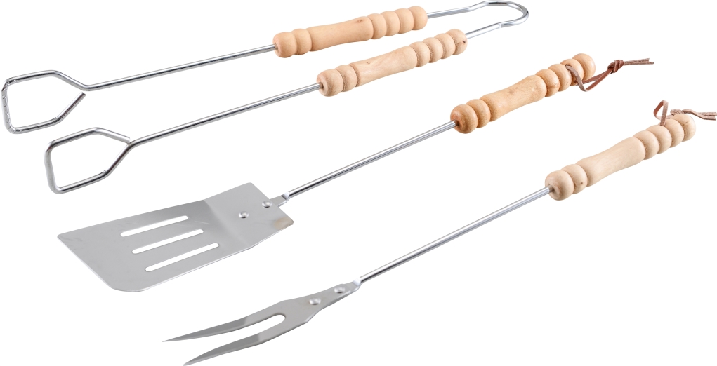 סט מלקחיים תרווד ומזלג לגריל
