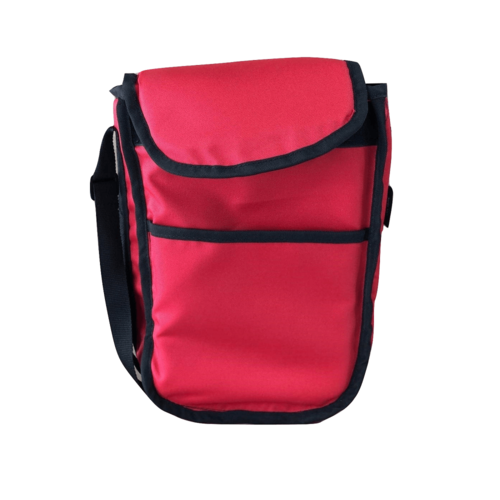 תיק/מנשא פיצה /גלידה /כריך/לשתיה אדום