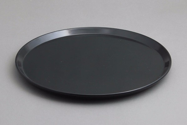 פלטה עגולה 31 מלמין שחור EFAY