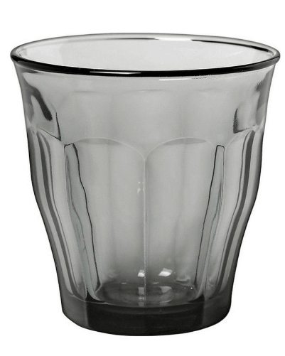 כוס פיקרדי מחוסם אפור עשן DURALEX Picardie Grey 25CL