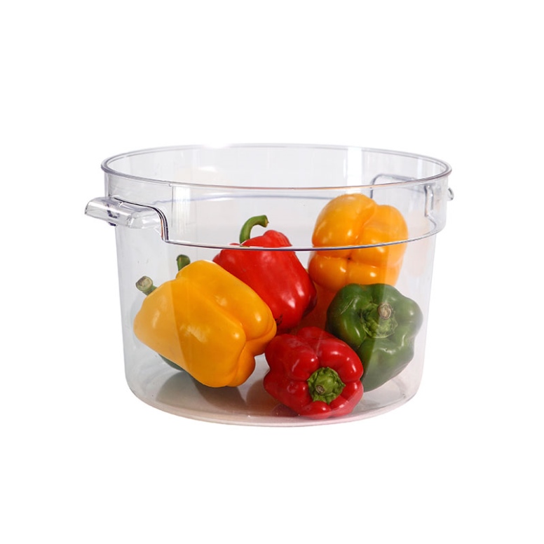 מיכל אחסון עגול פוליקרבונט 12 ליטר (מכסה 125230)