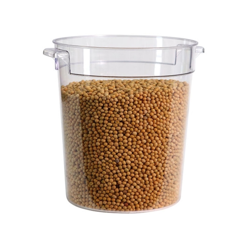 מיכל אחסון עגול פוליקרבונט 22 ליטר  (מכסה 125230)