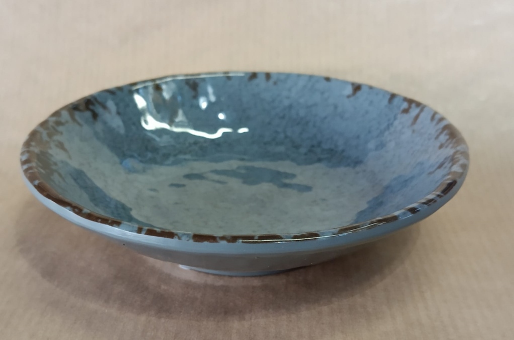 קערית 17.7 ס"מ מלמין אפור אופאל TAMA