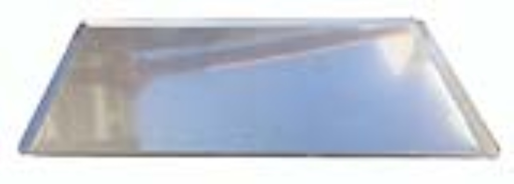 מגש הגשה/תצוגה 52.8/32.5 ס"מ שטוח נירוסטה רקוע DAMA  מתאים למכסה תצוגה רול טופ ( 50919210 )