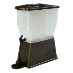 דיספנסר לשתייה אקונומי  בסיס שחור פוליפרופילן 11 ליטר- JD1124