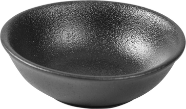 חמאון 7 ס"מ שחור פורצלן JAGUAR