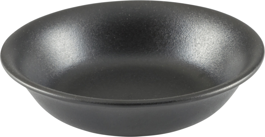 חמאון/צלחת עמוקה 15 ס"מ שחור נועה פורצלן JAGUAR 1/48