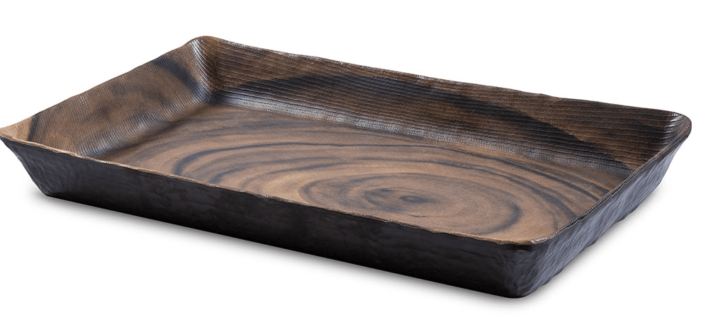 תבנית גסטרונום מלמין 1/1-65 דמוי גזע עץ