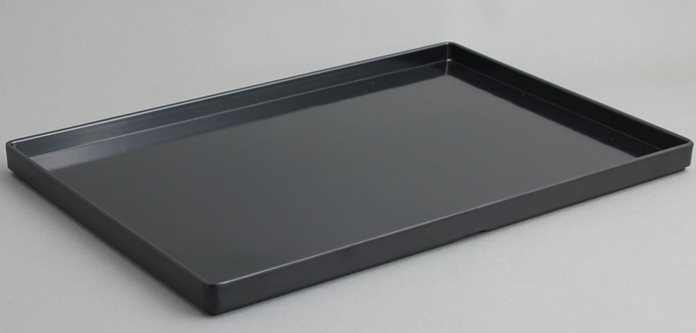 מגש לחדר 39/27 ס"מ מלמין שחור EFAY