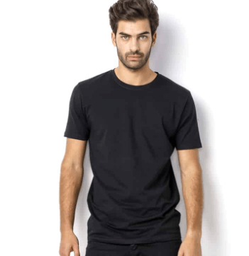 חולצה טריקו שחורה ש.ק warker M