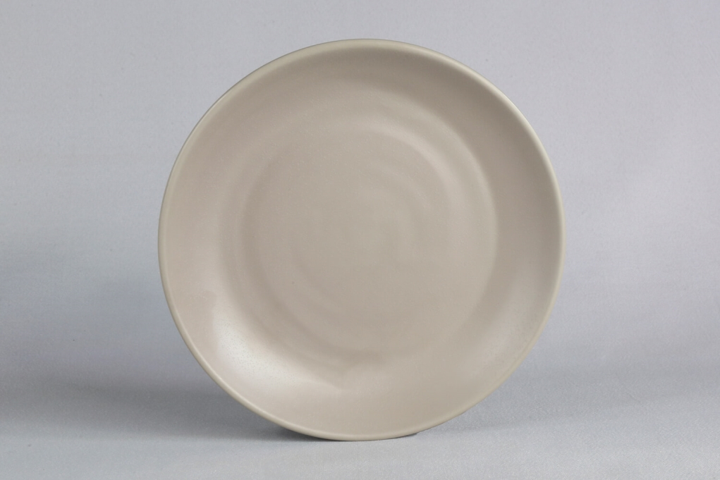 צלחת זן סהרה 19.5 ס"מ מלמין אפרפר EFAY