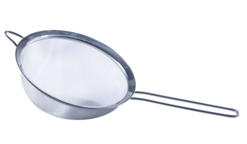 מסננת רשת ידית  נירוסטה 22 ס"מ