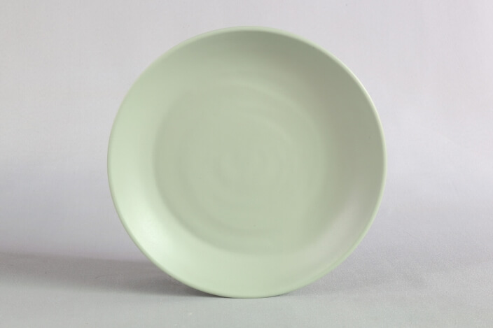 צלחת זן סהרה 25.4 ס"מ מלמין ירקרק EFAY