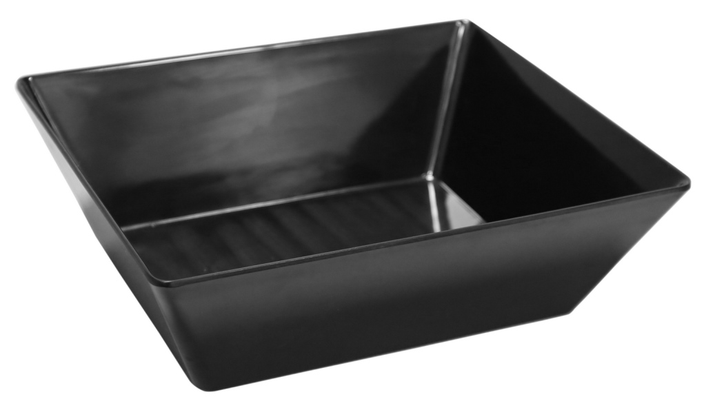 תבנית הגשה מלבנית 1/2 ג. 10 ס”מ מלמין שחור EFAY