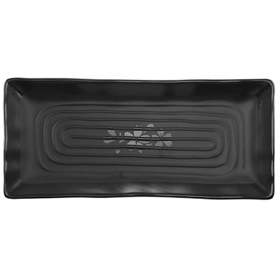 פלטה סקאי 26.4X11.4X2 ס"מ סקורה מלמין שחור 1/48 EFAY