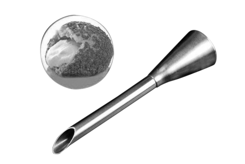 צנטר ריבה נירוסטה פתח 4 מ"מ  PATISSE