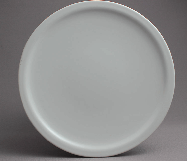 צלחת 25 ס"מ אקונומיק מלמין לבן EFAY 1/48