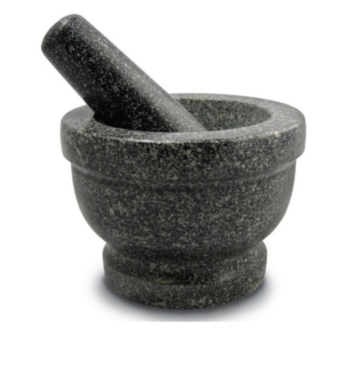 מכתש ועלי שיש גרניט 16 ס"מ Lacor