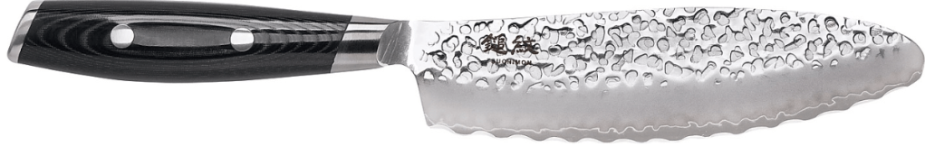 סכין מטבח גלי 15 ס"מ משונן Tsuchimon פלדת דמשק Yaxell