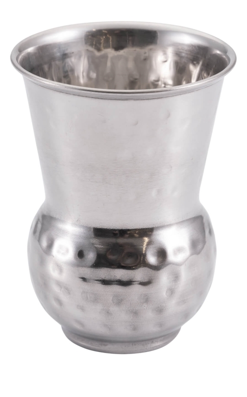 כוס מרוקאי נירוסטה מרוקע 420 מ"ל