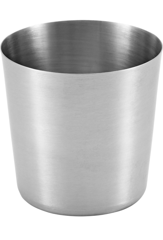 כלי/כוס נירוסטה להגשת צ'יפס 8.5/8.5 ס"מ 40CL(תואם 636158)