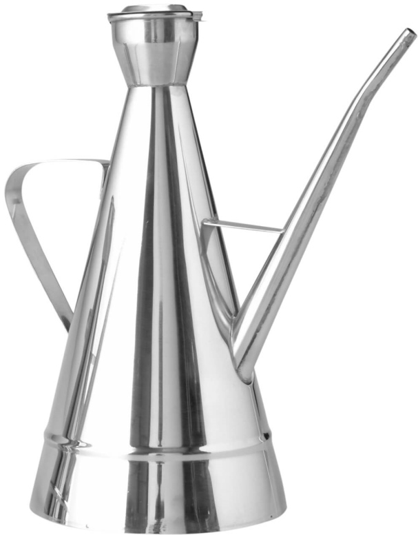 קנקן/כד נירוסטה 0.5L לשמן 18OZ מהודר+זרבובית 530 מ"ל