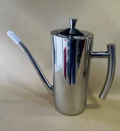 קנקן/כד נירוסטה 1L לשמן  35OZ אנגלי+זרבובית (1000 מ"ל)