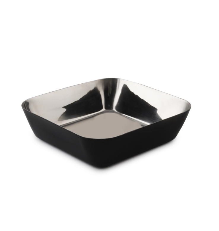 קערה הגשה 11 ס"מ מרובע שחור