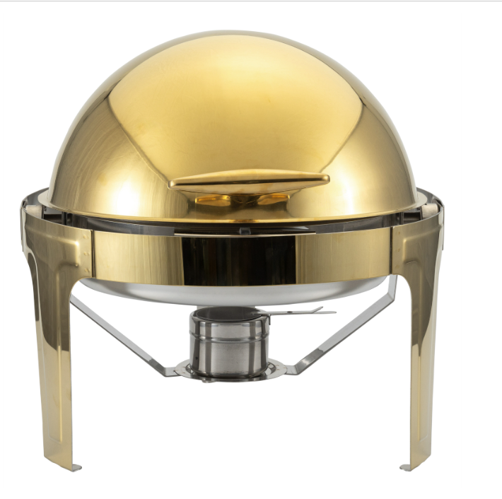 שפינג דיש רול טופ עגול זהב 6 ליטר