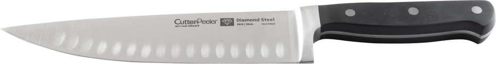 סכין שף מחוזק 20ס"מ CutterPeeler Diamond Steel