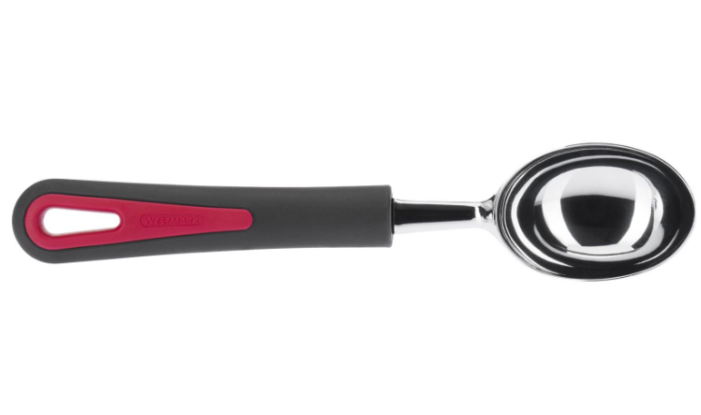 כף גלידה 21.5 ס"מ ידית פולימר שחור WESTMARK Gentle