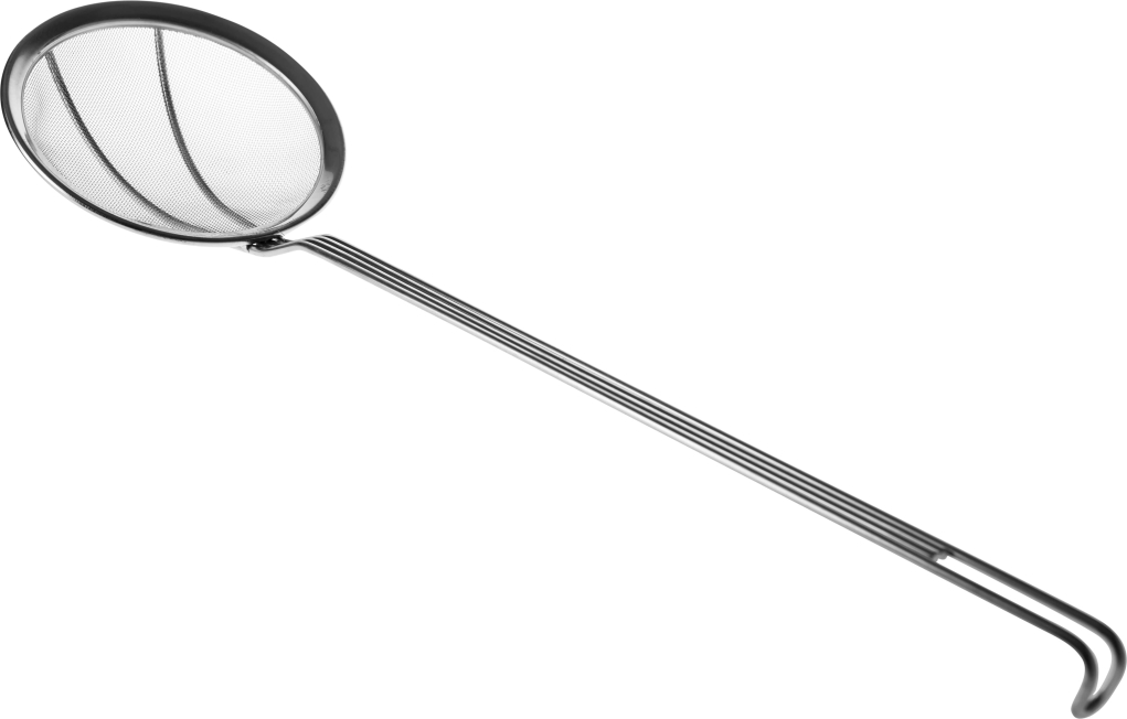 כף סינון רשת מחוזק 14 ס"מ נירוסטה