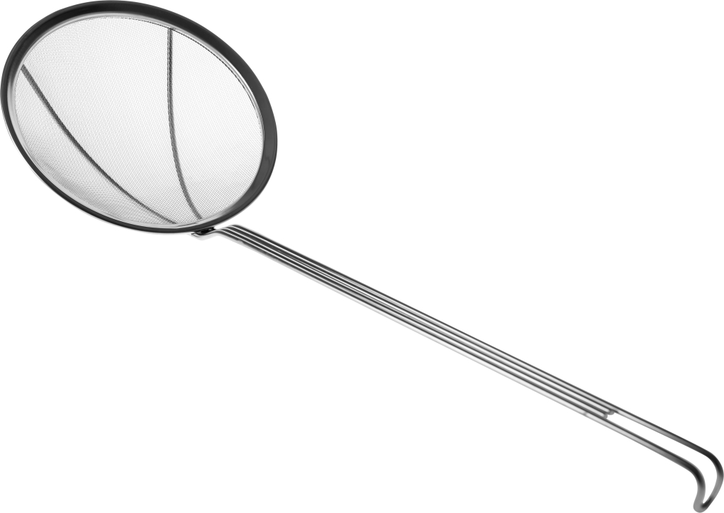 כף סינון רשת מחוזק 18ס"מ