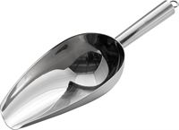 כף קרח/מזון נירוסטה בסיס עגול 360 גרם מ"מ 12OZ