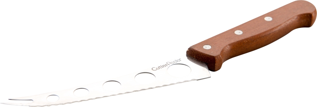 סכין גבינה ידית עץ 13 ס"מ CUTTERPEELER