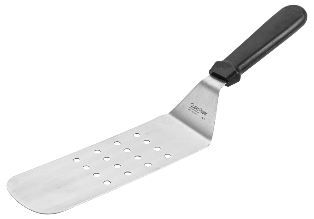 פלטה מדורגת מחוררת 20 ס"מ רוחב 7.5 ס"מ  ידית פלסטיק  CUTTERPEELER