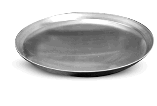 מגש פיצה אלומיניום 28 ס"מ (גובה 2 ס"מ )