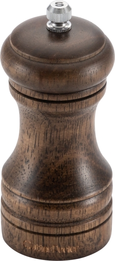 מטחנה מלח עץ 12 ס"מ קרמי