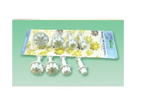 חותך קפיץ עלה פלסטיק 4 חלקים 1.3/2/2.8/3.5 ס"מ YABA