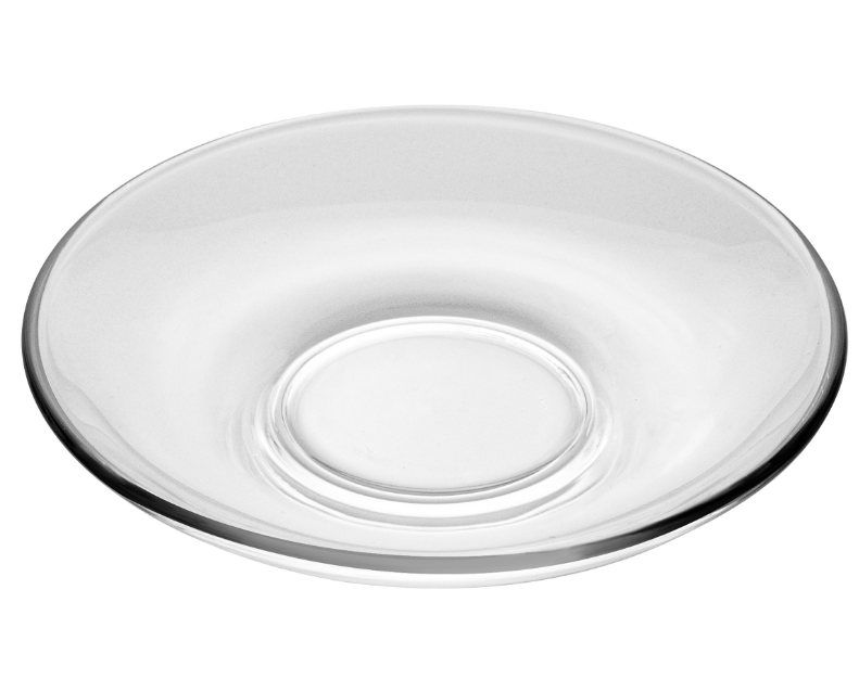 תחתית זכוכית  13 ס"מ תואמת לספל קפה אודרי 200 מ"ל